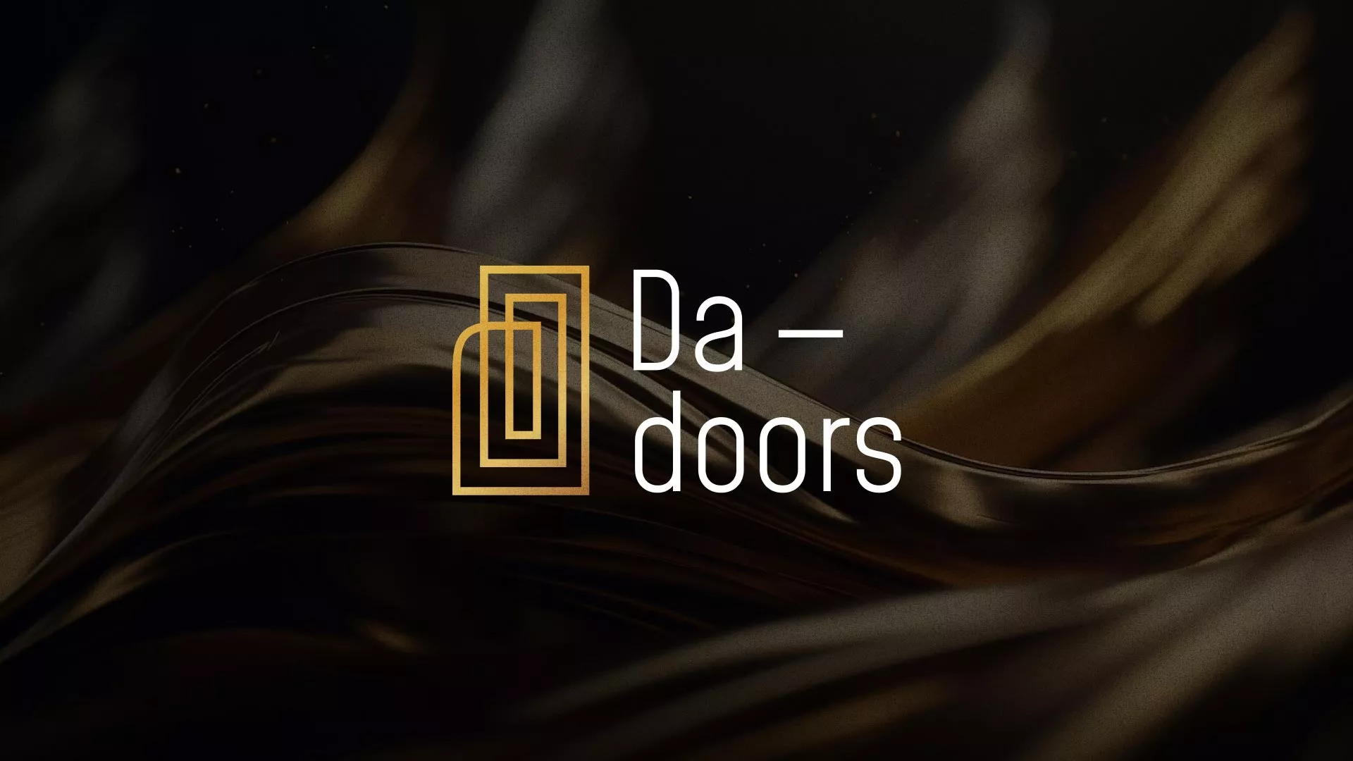 Разработка логотипа для компании «DA-DOORS» в Ханты-Мансийске